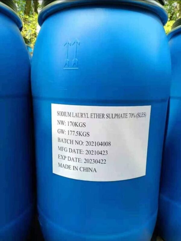 Sodium lauryl ether sulphate Sodium lauryl ether sulphate