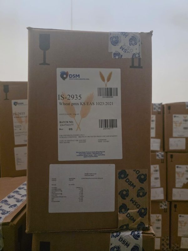Food-grade wheat premix for flour fortification in Rwanda supplied by System Star Industrial Products