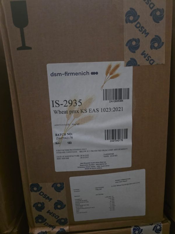 Wheat Premix Food-grade wheat premix supplied by System Star Industrial Products in Tanzania