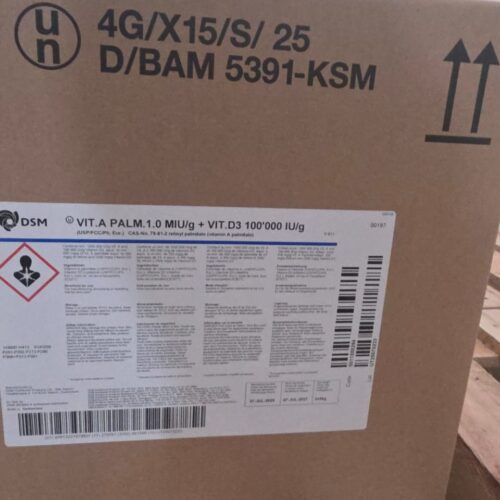 Vitamin A Palmitate Food and feed grade Vitamin A Palmitate supplied in Uganda
