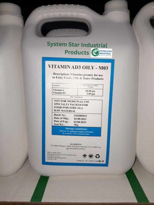 buy vitamin a premix in system star
