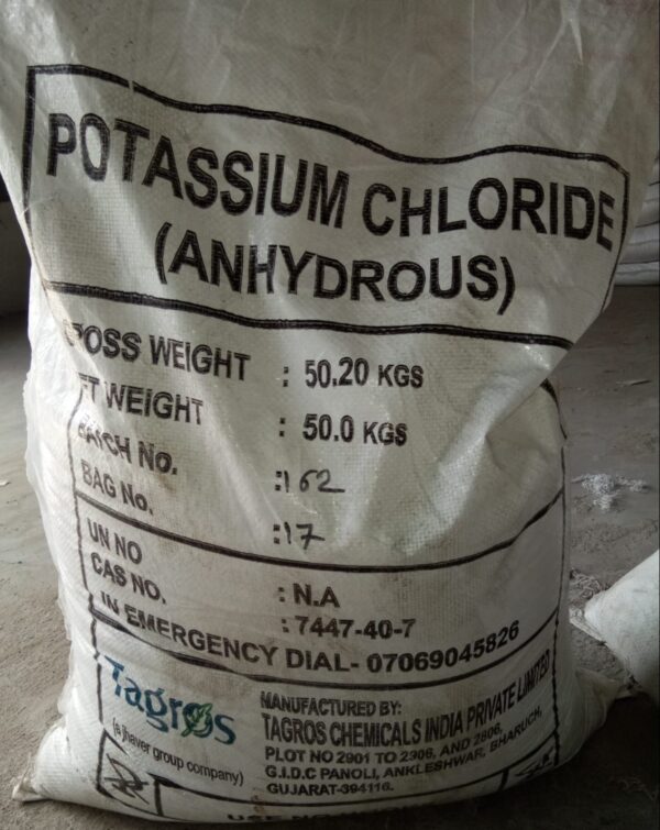 Potassium chloride white crystalline granules used in fertilizers, water treatment, and industrial applications supplied by System Star Industrial in East Africa