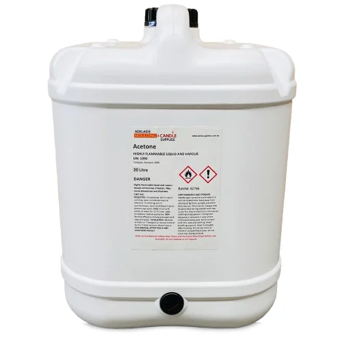 Acetone Aceton clear fast-evaporating solvent used in paints, cosmetics, pharmaceuticals, and industrial cleaning supplied by System Star Industrial in East Africa
