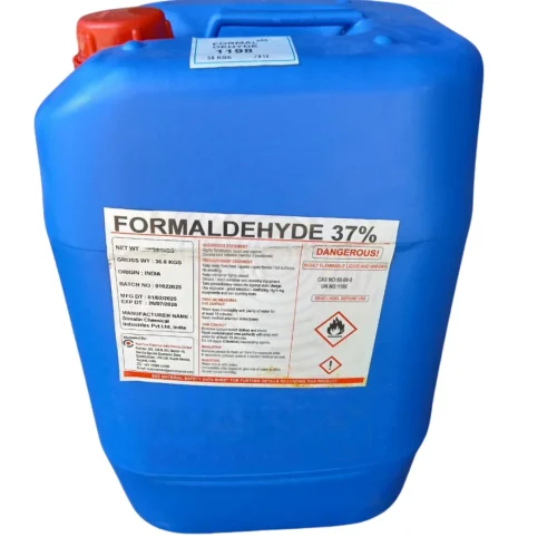 Formaldehydes clear industrial liquid for resin production, wood processing, textile treatment, and chemical manufacturing supplied by System Star Industrial in East Africa