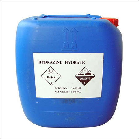 Hydrazines clear industrial liquid used in boiler water treatment, chemical manufacturing, pharmaceuticals, and industrial processing supplied by System Star Industrial in East Africa