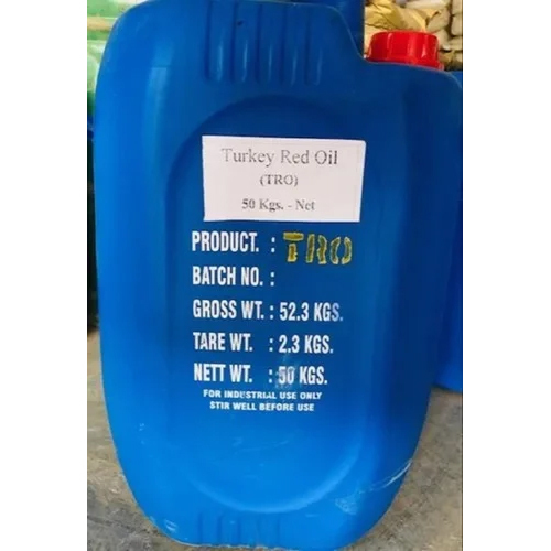 Turkey red oil sulfonated castor oil for textile dyeing, leather processing, and cosmetic applications supplied by System Star Industrial in East Africa