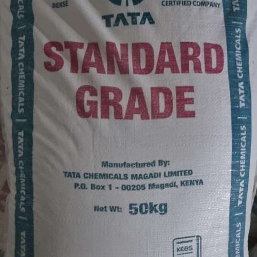 Magadi soda natural trona mineral from Lake Magadi used in glass, detergents, and water treatment supplied by System Star Industrial in East Africa