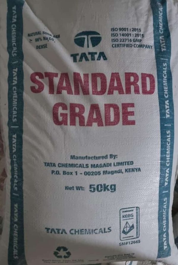 Magadi soda natural trona mineral from Lake Magadi used in glass, detergents, and water treatment supplied by System Star Industrial in East Africa