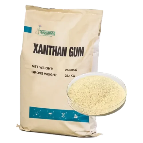 Xanthan gums cream-colored powder used in food processing, beverages, cosmetics, and industrial formulations supplied by System Star Industrial in East Africa