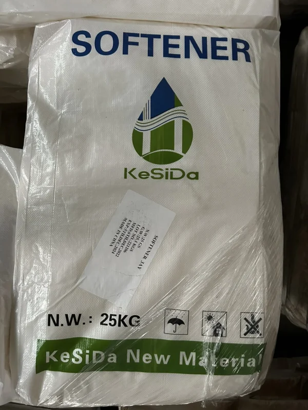 Softener flakes raw material used in fabric softener production, laundry products, and textile conditioning supplied by System Star Industrial in East Africa