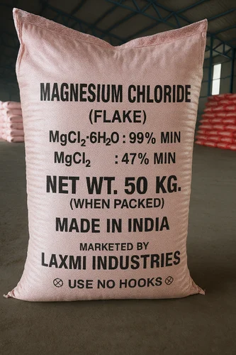 Magnesium Chlorides Magnesium chloride white flakes and crystalline powder used in water treatment, agriculture, food processing, textiles, and industrial manufacturing supplied by System Star Industrial in East Africa