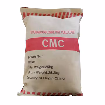 Carboxy methyl cellulose food grade white powder used for food thickening, stabilization, bakery, dairy, and beverage processing supplied by System Star Industrial in East Africa