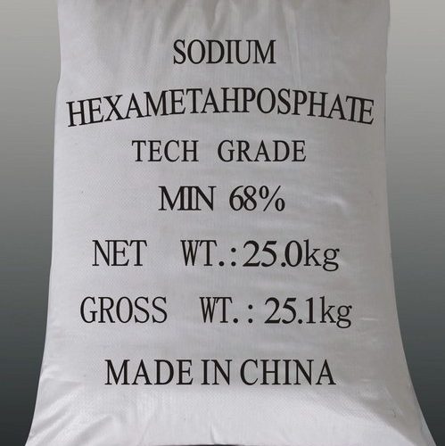 Sodium hexametaphosphates white industrial chemical powder for water treatment, detergents, and ceramics supplied by System Star Industrial in East Africa
