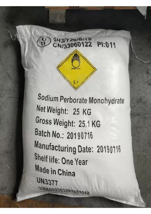 Sodium Perborates Sodium perborate white oxygen bleaching powder used in detergents, cleaning products, and textile whitening supplied by System Star Industrial in East Africa
