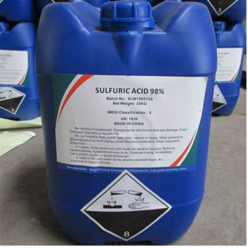 Premium Sulphuric Acid High-quality Sulphuric Acid (H₂SO₄), a strong industrial acid used in fertilizer production, chemical manufacturing, mining, metal treatment, petroleum refining, batteries, and water treatment applications across Kenya, Uganda, and Tanzania, supplied by System Star Industrial.