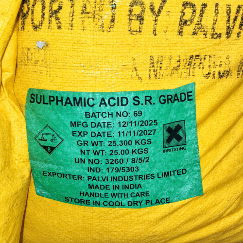 Sulphamic Acid Supplier in Kenya Sulphamic Acid supplier in Kenya 25kg bag