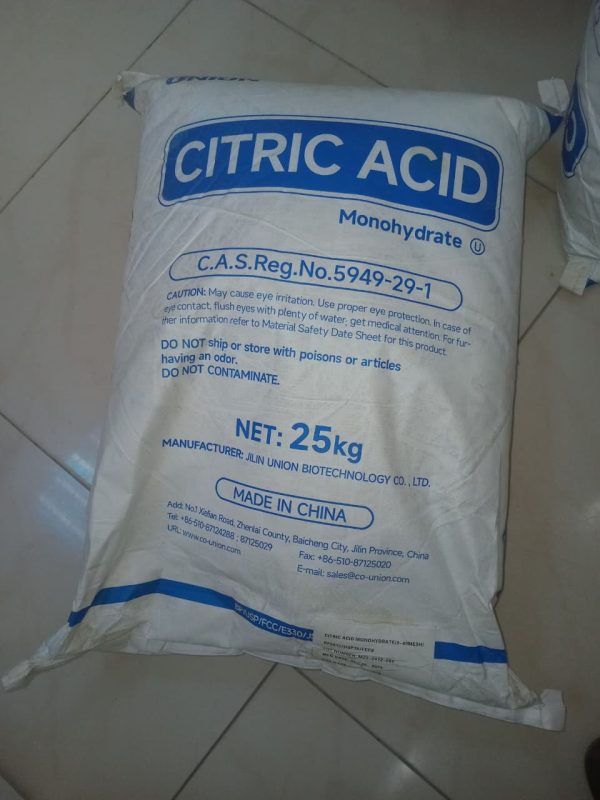 Citric Acid Monohydrate High-quality Citric Acid Monohydrate in Kenya Uganda and Tanzania